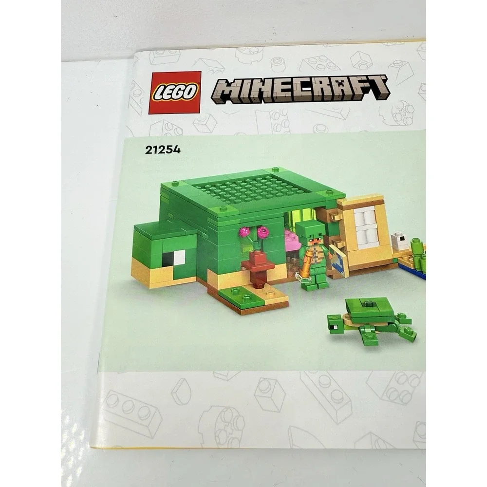 Lego Minecraft Instructions Manual Book Only - Set 21254